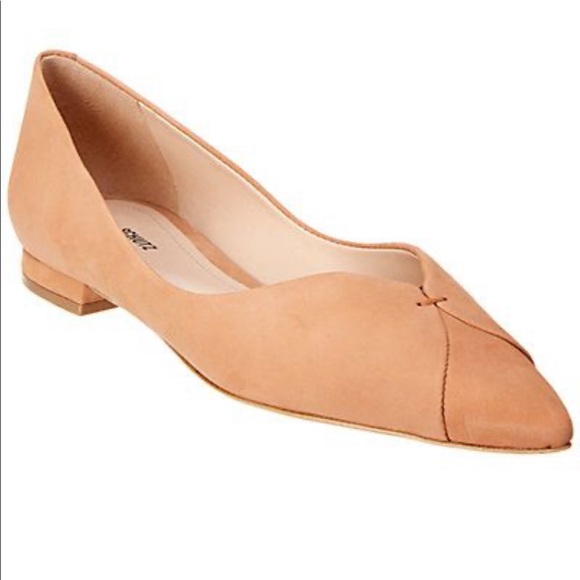 SCHUTZ Shoes - SCHUTZ Sasha Ballet Flat pointed toe suede flats